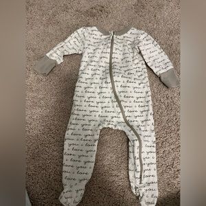 Cat and Dogma Zipper Footie